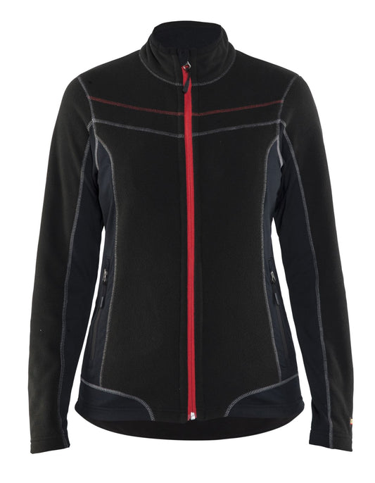 Blaklader Vesten 49241010 zwart-rood(9956)