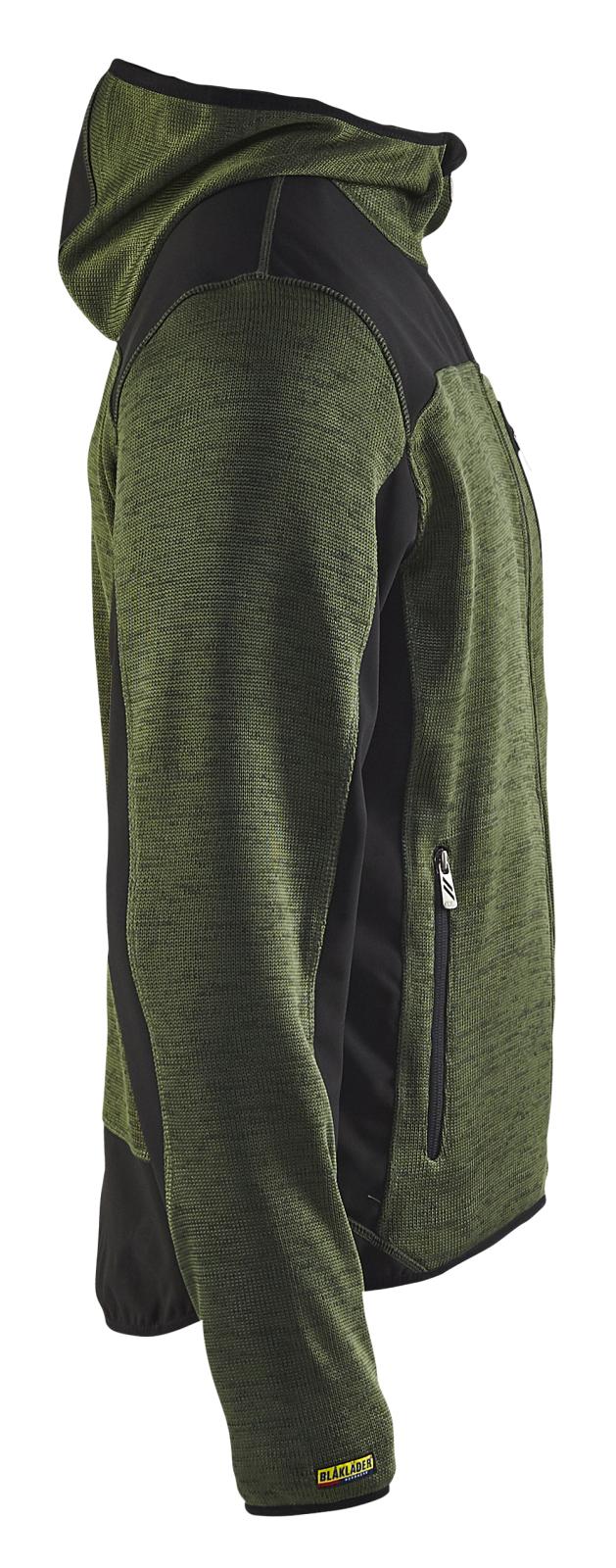 Blaklader Vesten 49302117 army groen-zwart(4699)