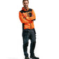 Blaklader Vesten 49302117 oranje-zwart(5399)
