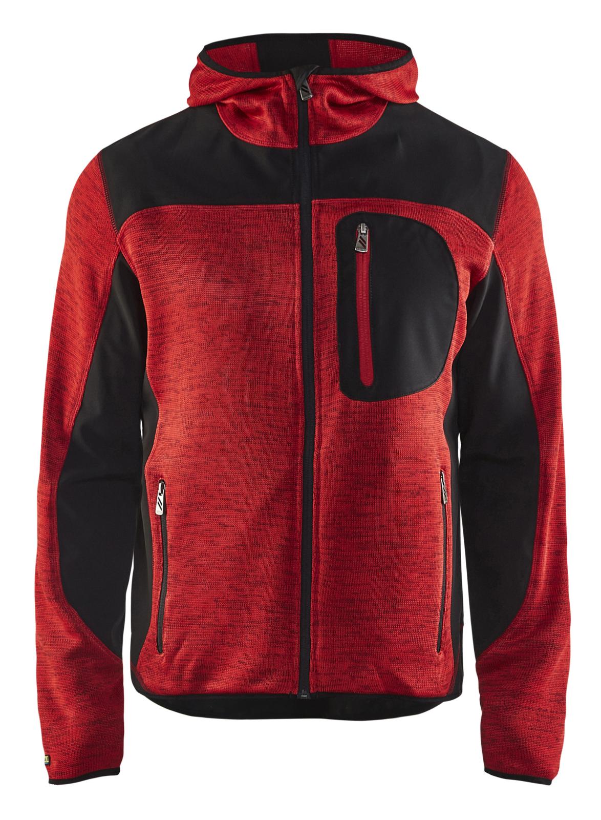 Blaklader Vesten 49302117 rood-zwart(5699)