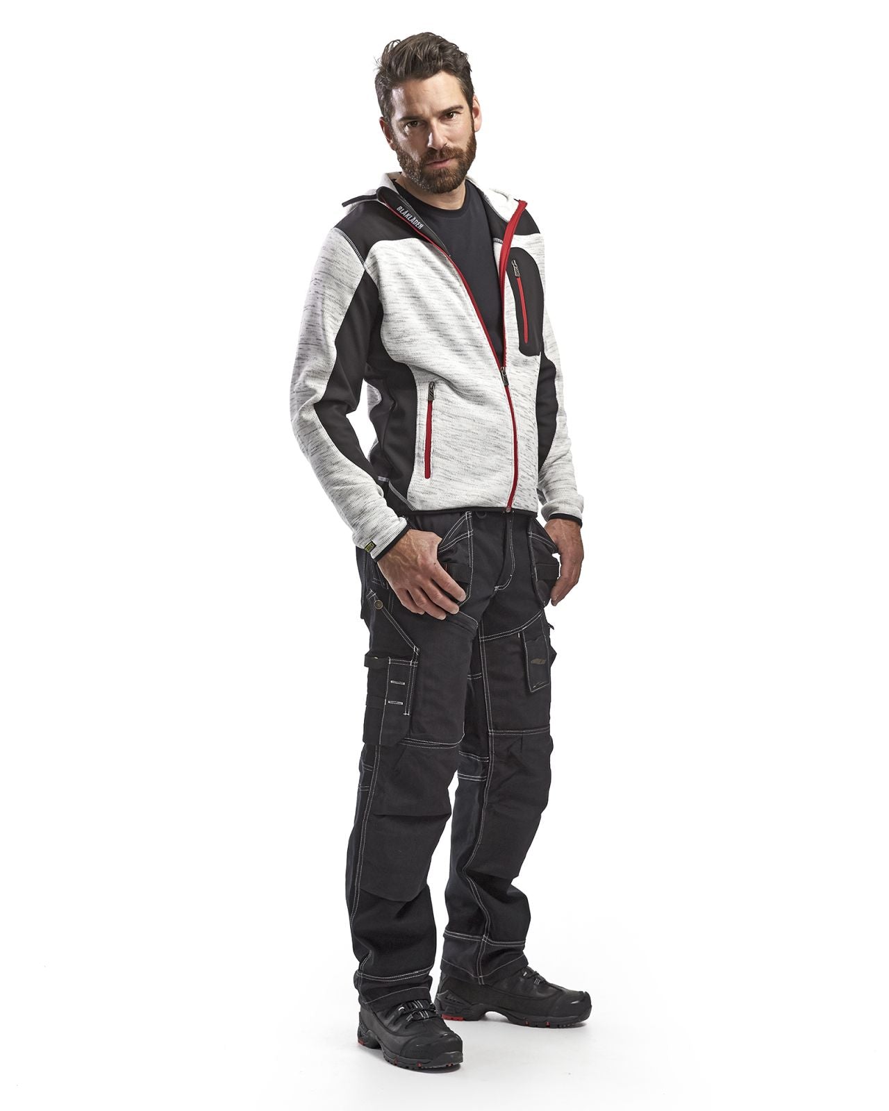 Blaklader Vesten 49302117 grijs melee-zwart(9099)
