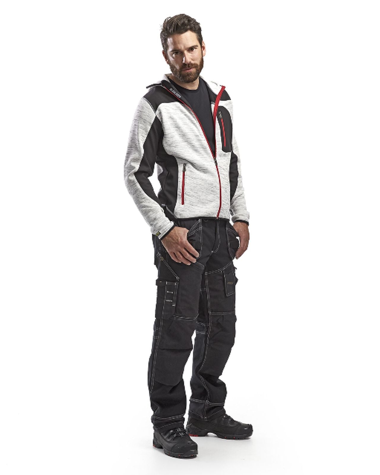 Blaklader Vesten 49302117 grijs melee-zwart(9099)