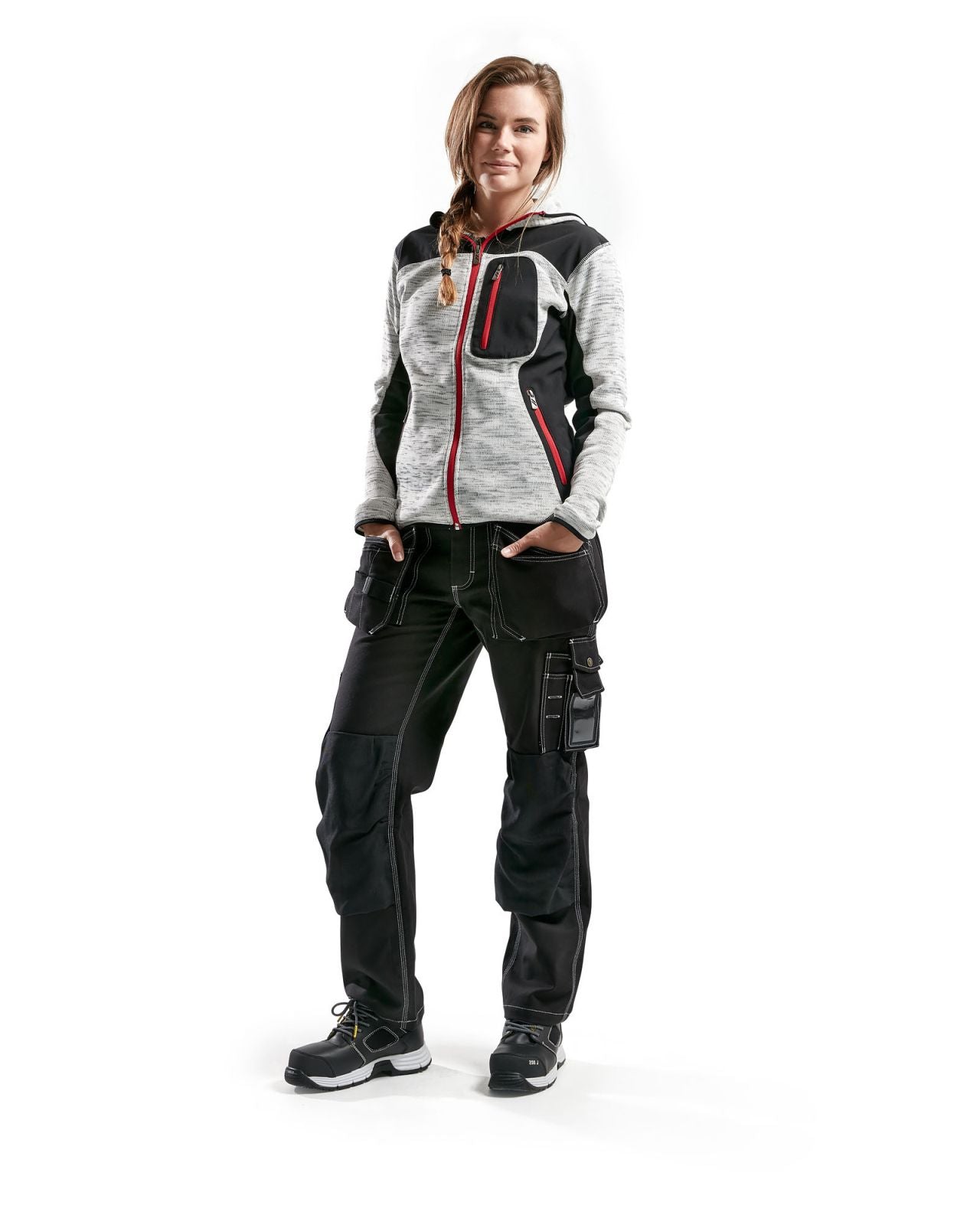 Blaklader Vesten 49312117 grijs melee-zwart(9099)