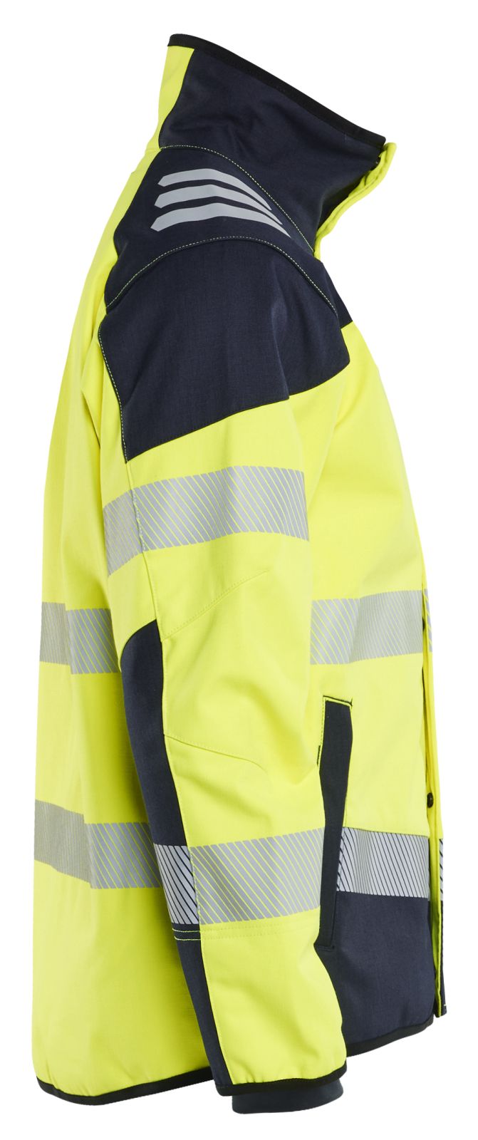 Blaklader jassen 49481560 fluo geel-marineblauw(3389)