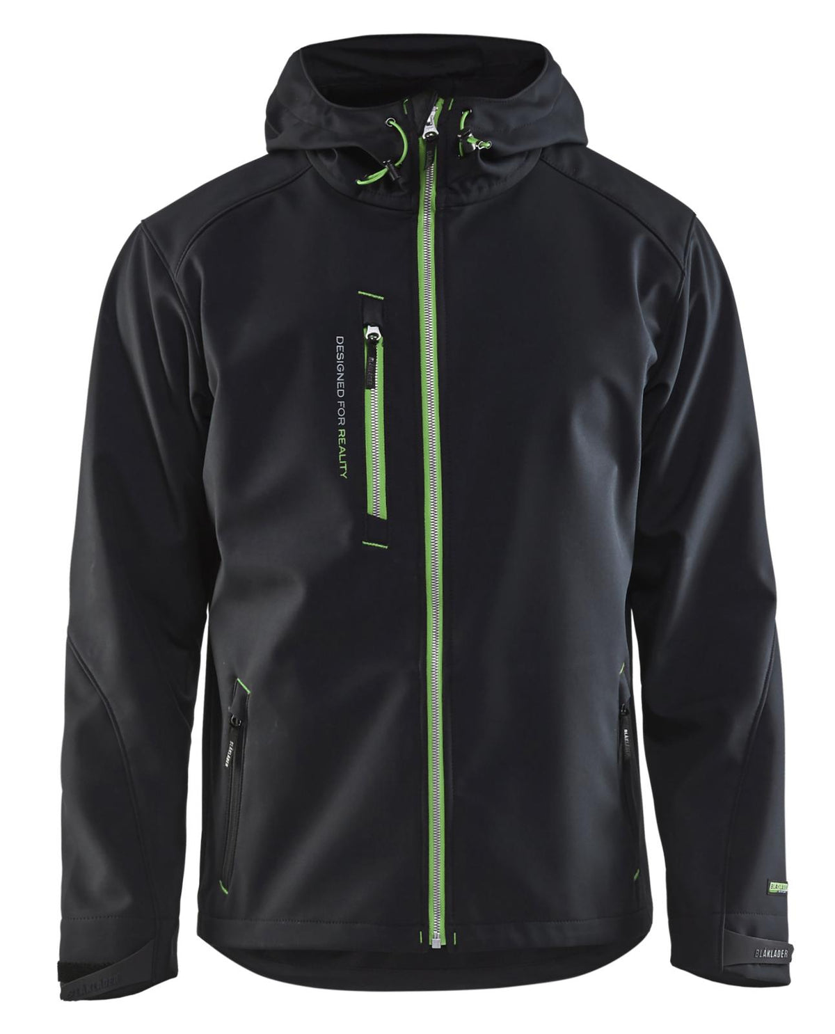 Blaklader Jassen 49492517 zwart-groen(9942)