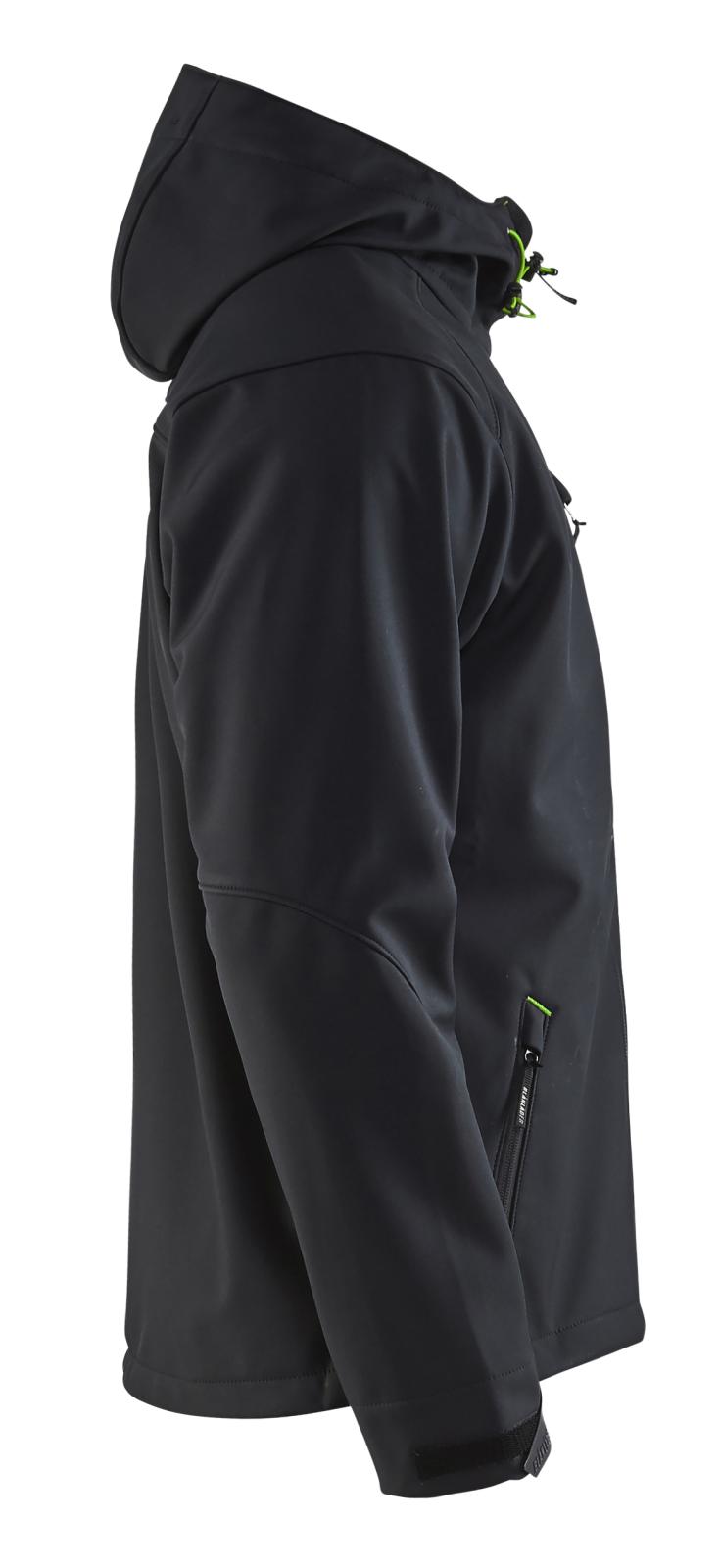Blaklader Jassen 49492517 zwart-groen(9942)