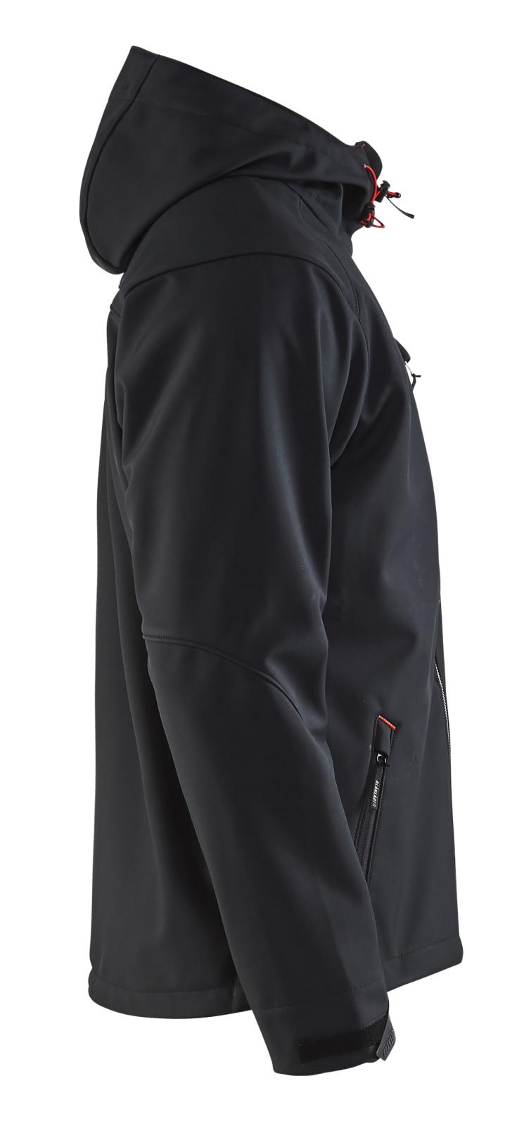 Blaklader Jassen 49492517 zwart-rood(9956)