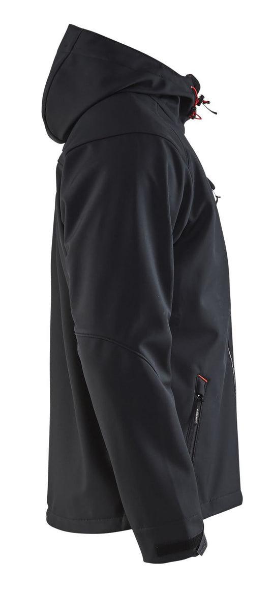 Blaklader Jassen 49492517 zwart-rood(9956)