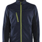 Blaklader jassen 49502516 softshell donker marineblauw-fluo geel(8633)