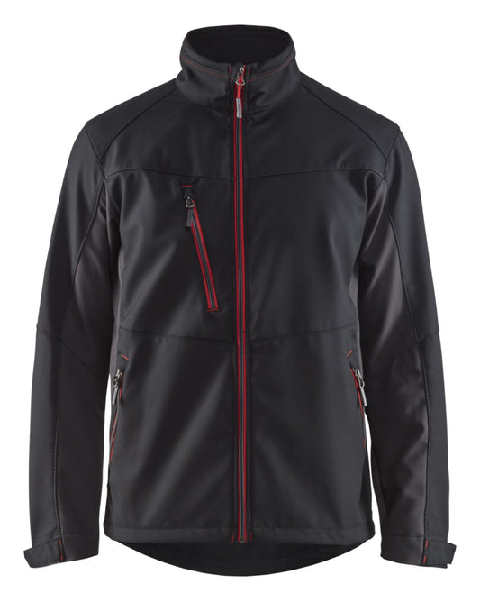 Blaklader Jassen 49502516 zwart-rood(9956)