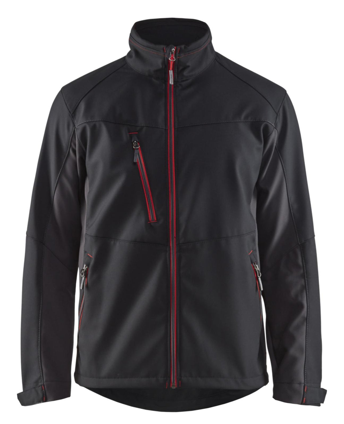 Blaklader Jassen 49502516 zwart-rood(9956)
