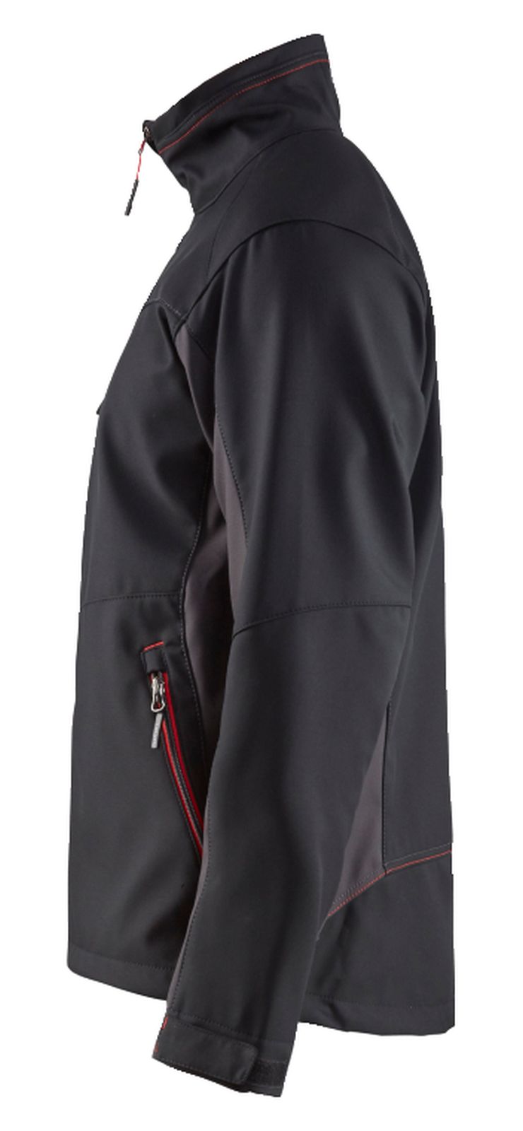 Blaklader Jassen 49502516 zwart-rood(9956)