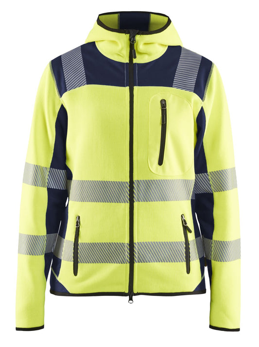 Blaklader Jassen 49672120 HiVis fluo geel-marineblauw(3389)
