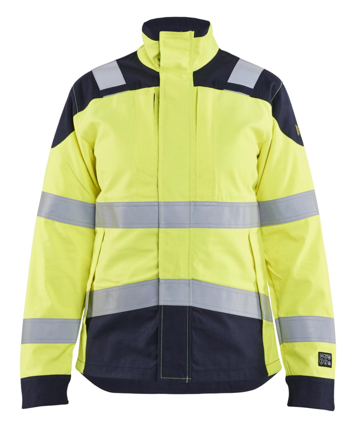 Blaklader Jassen 49691512 Multinorm fluo geel-marineblauw(3389)