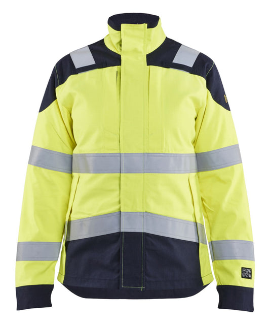 Blaklader Jassen 49691512 Multinorm fluo geel-marineblauw(3389)