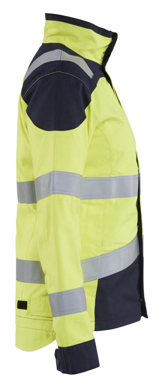 Blaklader Jassen 49691512 Multinorm fluo geel-marineblauw(3389)