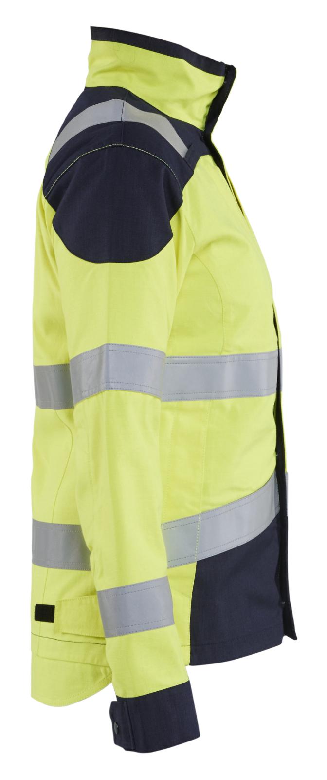 Blaklader Jassen 49691512 Multinorm fluo geel-marineblauw(3389)