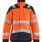 Blaklader Vlamvertragend Multinorm Dames Jack 49691524 Multinorm inherent vlamwerend HiVis fluo oranje-marineblauw(5389)