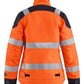 Blaklader Vlamvertragend Multinorm Dames Jack 49691524 Multinorm inherent vlamwerend HiVis fluo oranje-marineblauw(5389)