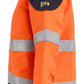 Blaklader Vlamvertragend Multinorm Dames Jack 49691524 Multinorm inherent vlamwerend HiVis fluo oranje-marineblauw(5389)