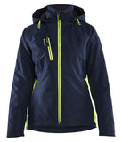Blaklader jassen 49721977 winter donker marineblauw-fluo geel(8633)