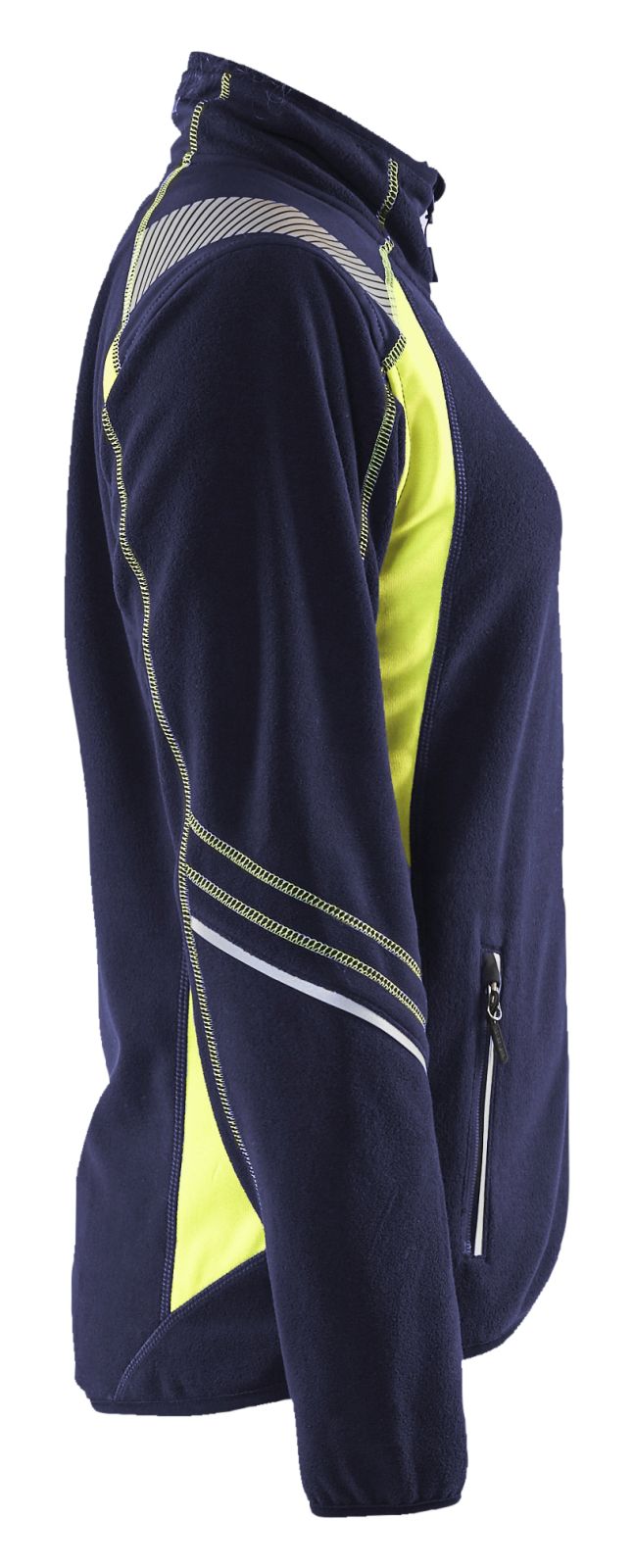 Blaklader Vesten 49731010 Reflectieband marineblauw-fluo geel(8933)