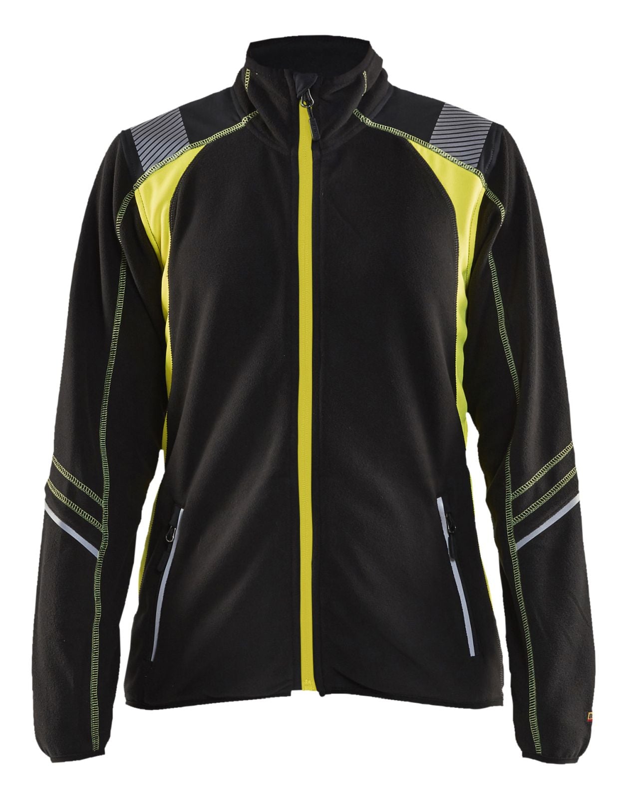 Blaklader Vesten 49731010 Reflectieband zwart-fluo geel(9933)