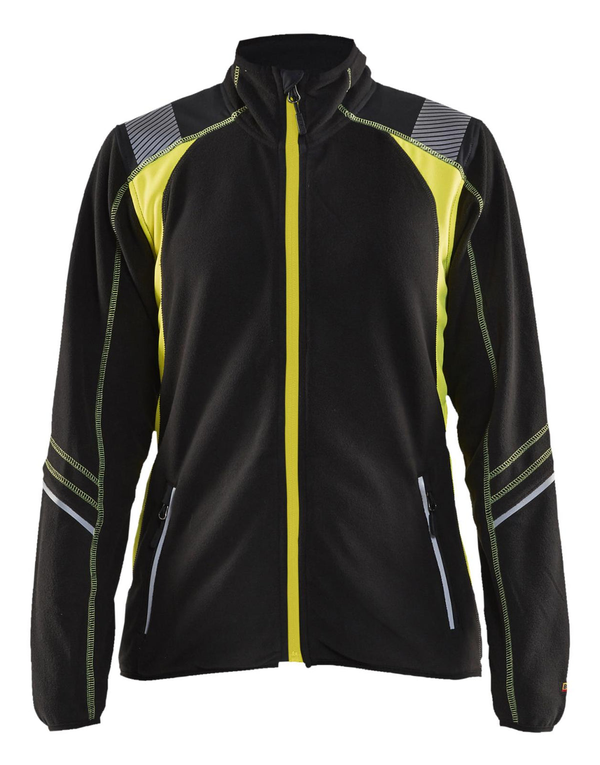 Blaklader Vesten 49731010 Reflectieband zwart-fluo geel(9933)