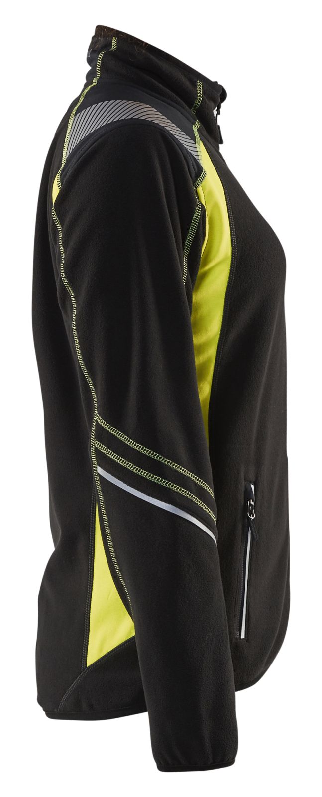 Blaklader Vesten 49731010 Reflectieband zwart-fluo geel(9933)
