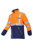Sioen Jassen Kingley HiVis Inritsbaar fluo oranje-marineblauw