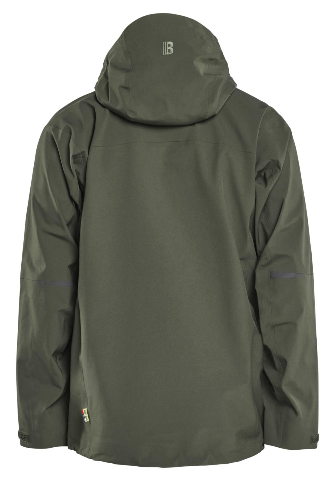 Blaklader Wind regen sneeuw Striker Jack 49801916 shell stretch donker herfstgroen(4209)