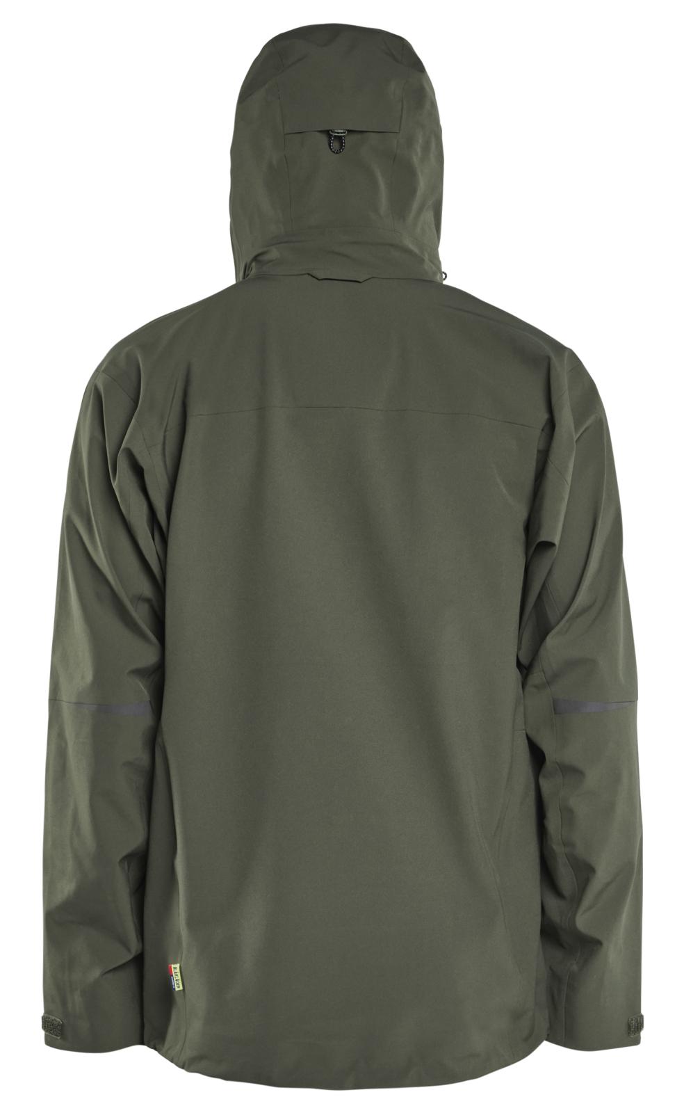 Blaklader Wind regen sneeuw Striker Jack 49801916 shell stretch donker herfstgroen(4209)