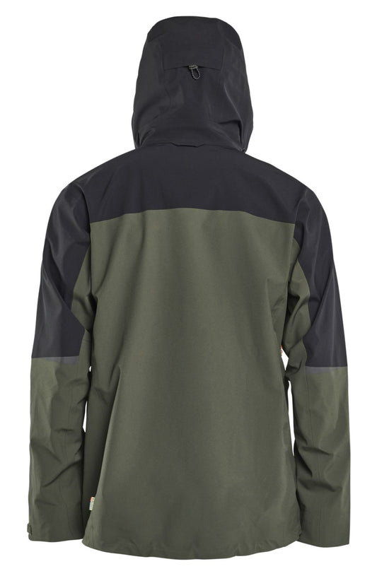 Blaklader Wind/regen/sneeuw Striker Jack 49801916 shell stretch waterdicht winddicht woudgroen-roestbruin(4240)