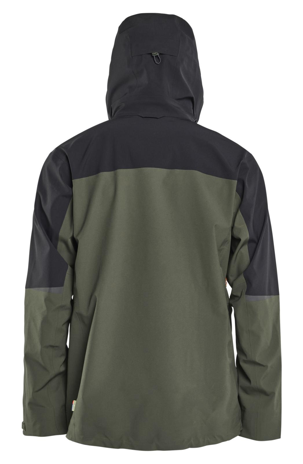 Blaklader Wind/regen/sneeuw Striker Jack 49801916 shell stretch waterdicht winddicht woudgroen-roestbruin(4240)