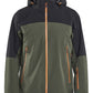 Blaklader Wind/regen/sneeuw Striker Jack 49801916 shell stretch waterdicht winddicht woudgroen-roestbruin(4240)