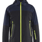 Blaklader Wind/regen/sneeuw Striker Jack 49801916 Shell Stretch donker marineblauw-fluo geel(8633)