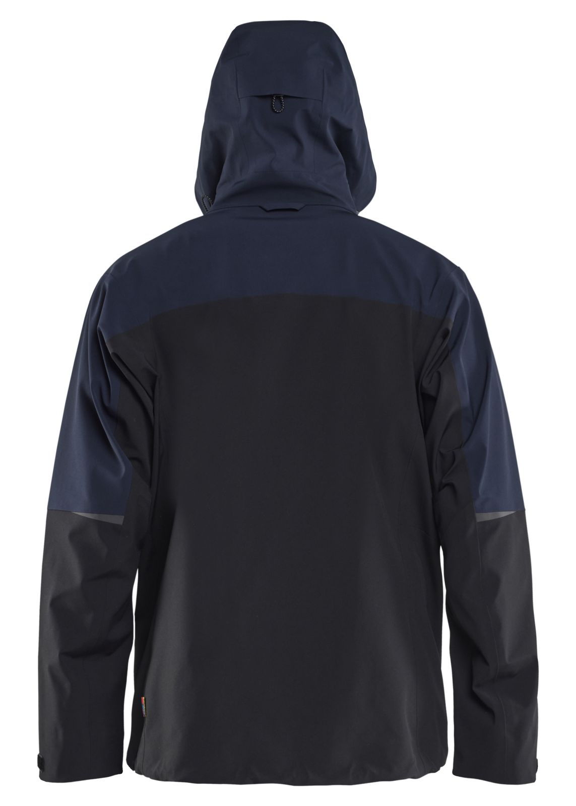 Blaklader Wind/regen/sneeuw Striker Jack 49801916 Shell Stretch donker marineblauw-fluo geel(8633)