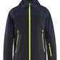 Blaklader Wind/regen/sneeuw Striker Jack 49801916 Shell Stretch donker marineblauw-fluo geel(8633)
