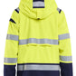 Blaklader Jassen 49871987 HiVis fluo geel-marineblauw(3389)