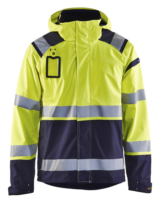 Blaklader Jassen 49871987 HiVis fluo geel-marineblauw(3389)