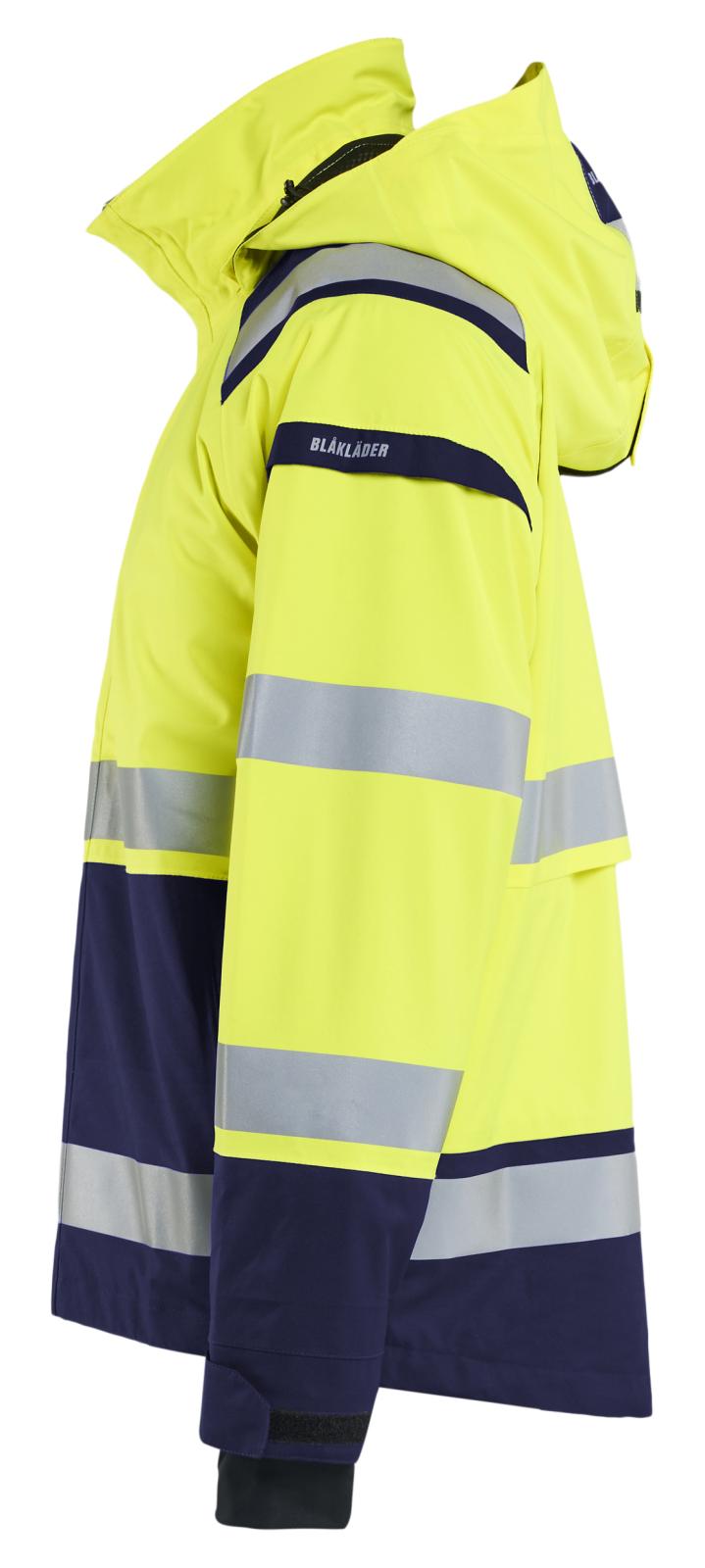Blaklader Jassen 49871987 HiVis fluo geel-marineblauw(3389)