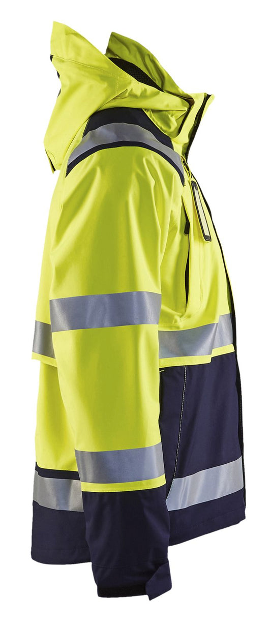 Blaklader Jassen 49871987 HiVis fluo geel-marineblauw(3389)