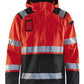 Blaklader Jassen 49871987 HiVis fluo rood-zwart(5599)