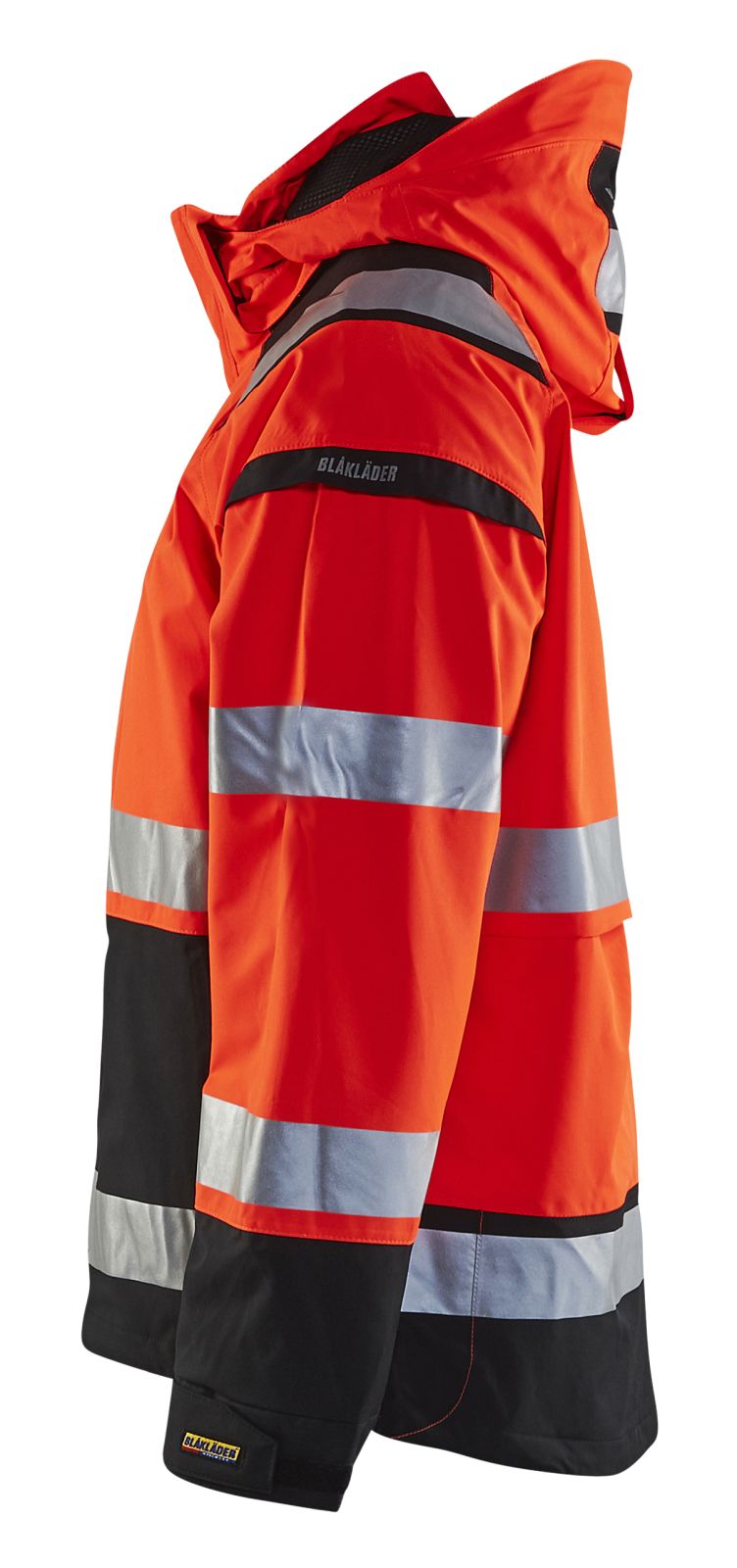 Blaklader Jassen 49871987 HiVis fluo rood-zwart(5599)