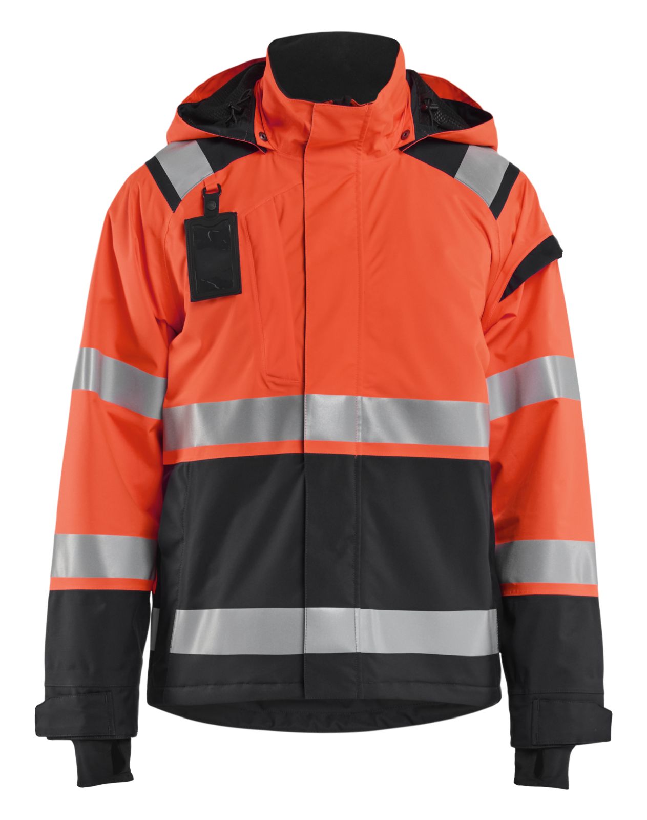 Blaklader Jassen 49871987 HiVis fluo rood-zwart(5599)
