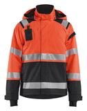 Blaklader Jassen 49871987 HiVis fluo rood-zwart(5599)