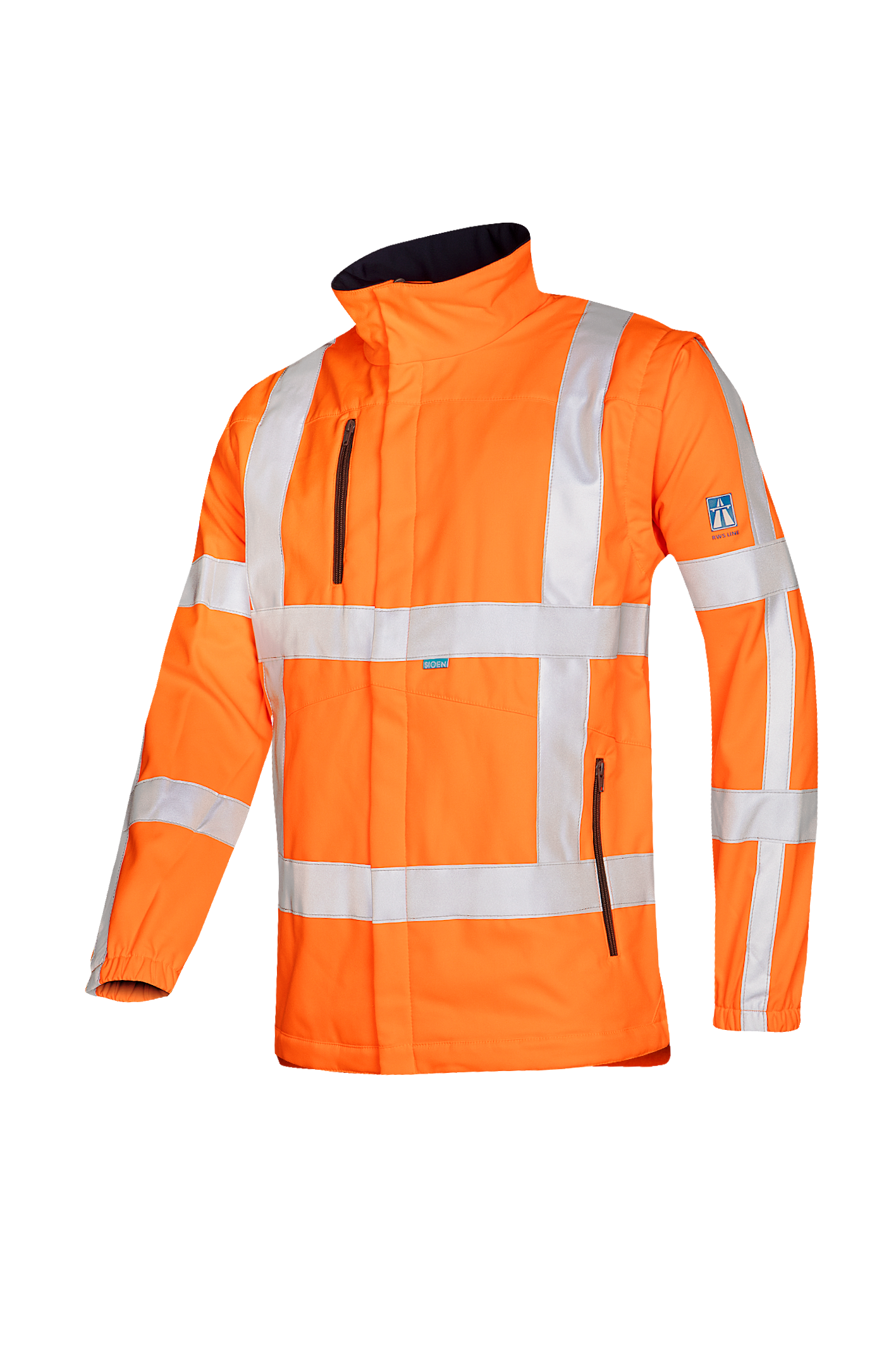 Sioen Jassen Alphen HiVis Inritsbaar fluo-oranje