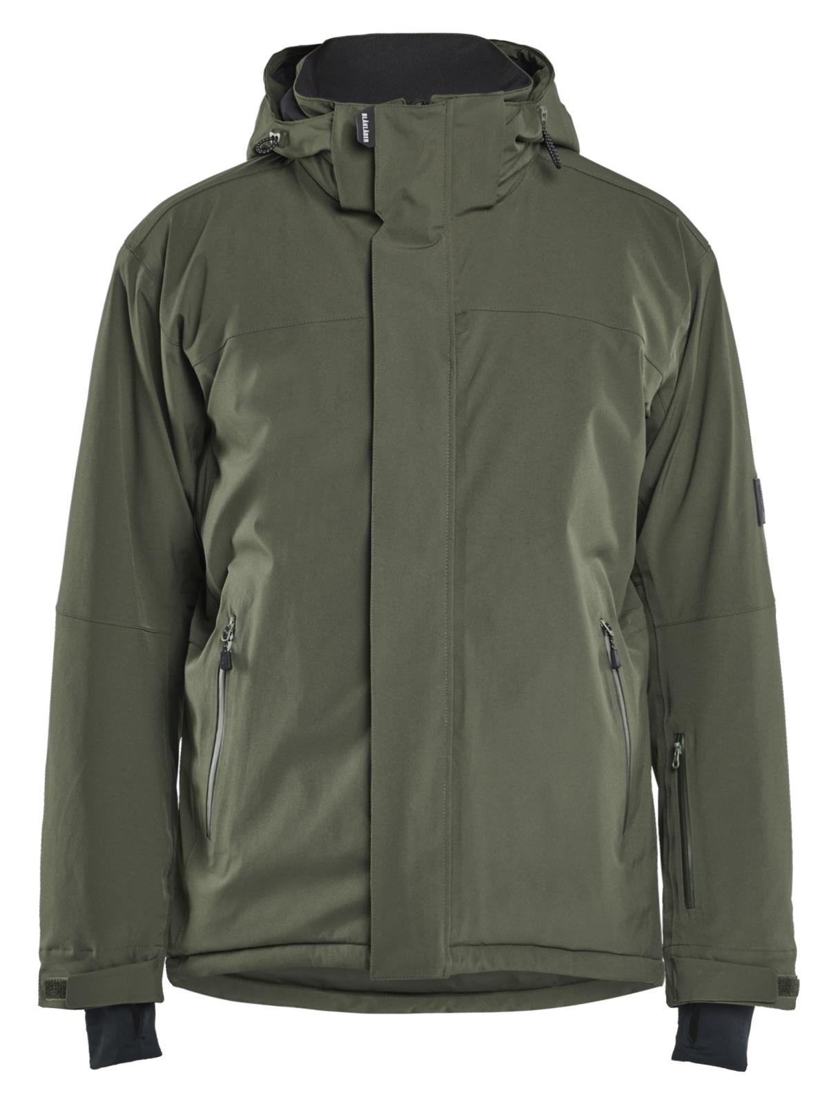 Blaklader Wind regen sneeuw Striker Winterjas 49911917 stretch donker herfstgroen(4209)