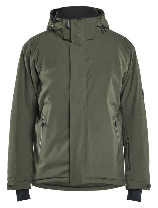 Blaklader Wind regen sneeuw Striker Winterjas 49911917 stretch donker herfstgroen(4209)