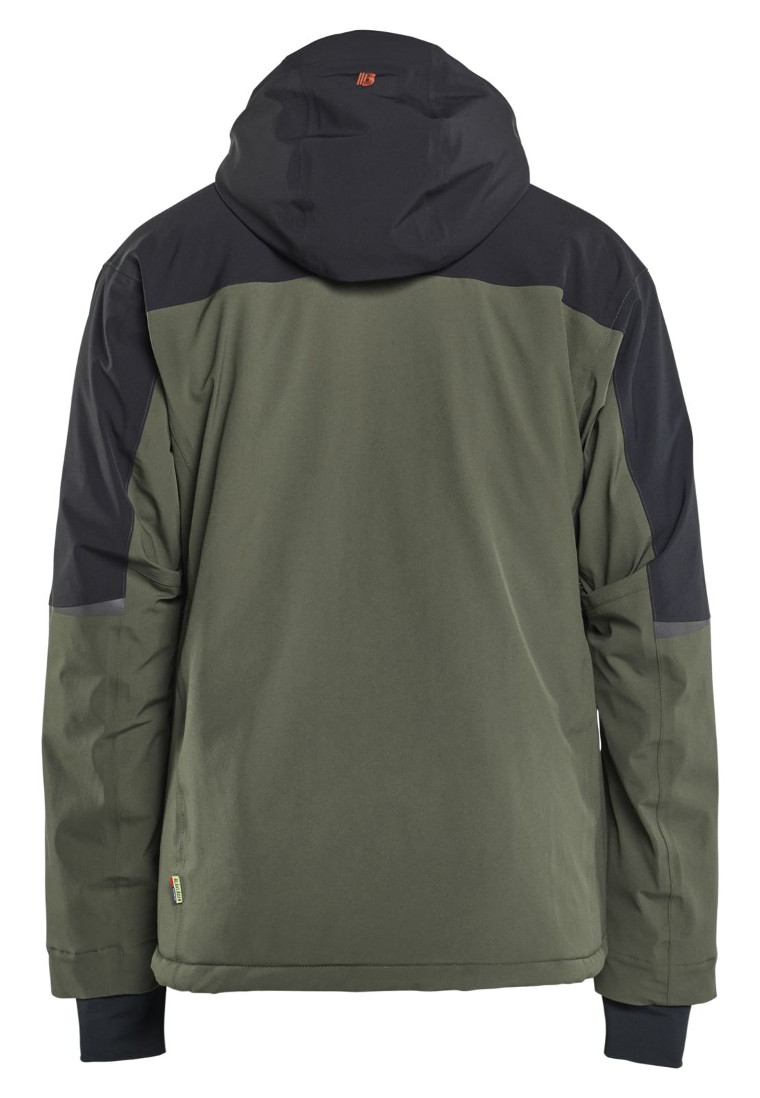 Blaklader Wind regen sneeuw Striker Winterjas 49911917 stretch woudgroen-roestbruin(4240)